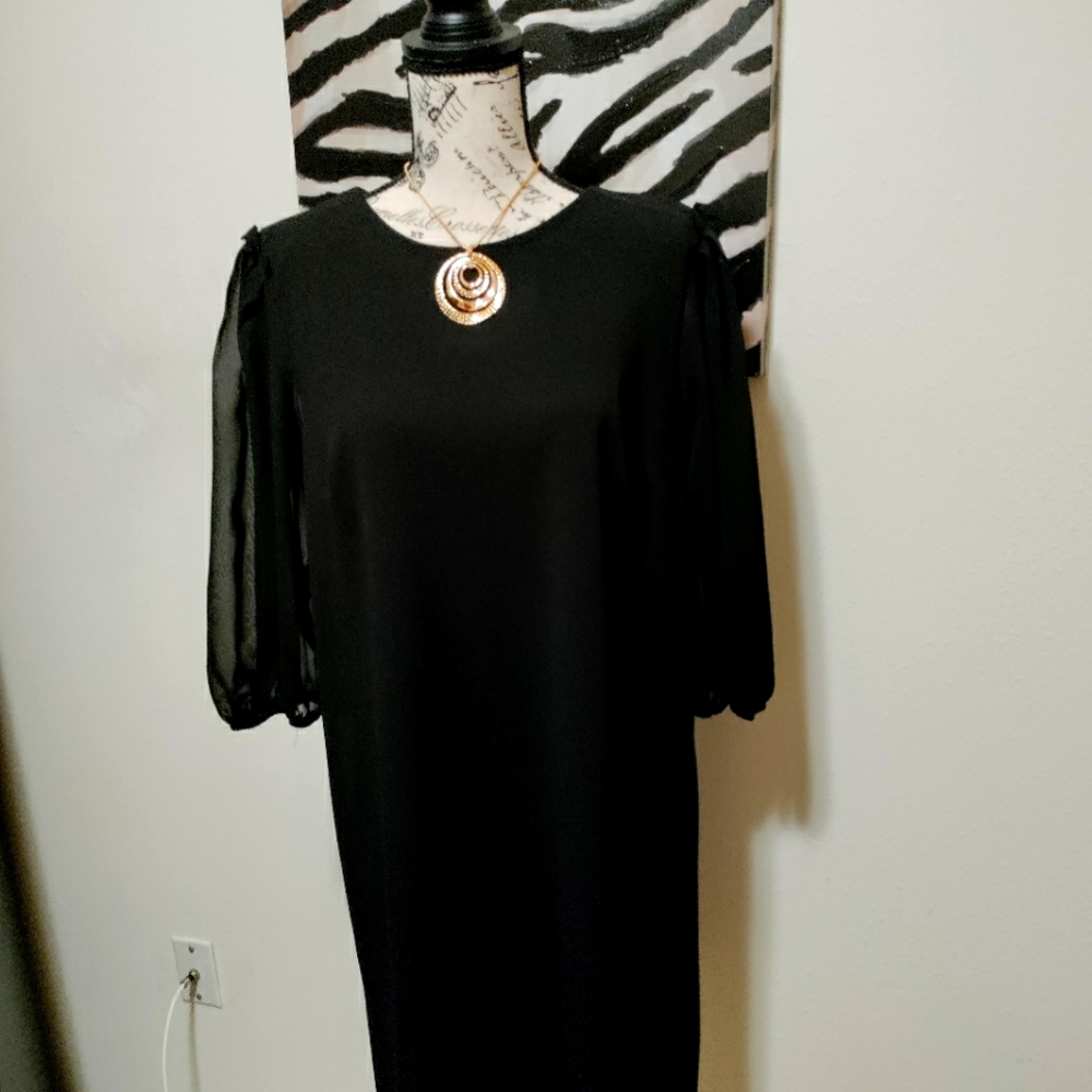 Black dress size 14